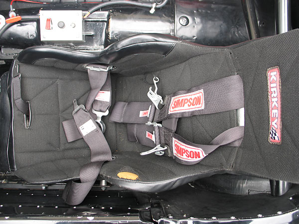 Simpson 5-point cam-lok safety harness.