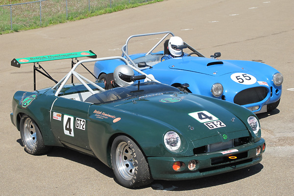 Phillip Leonard's 1994 MG RV8 Race Car, Number 28