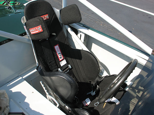 Kirkey aluminum racing seat.