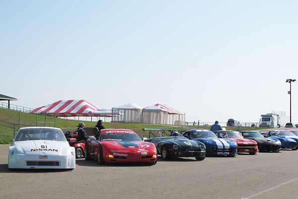 MG: ready to race with the big boys in SCCA's Grand Touring classes!