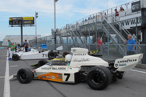 M23/1 has always worn Yardley McLaren livery.