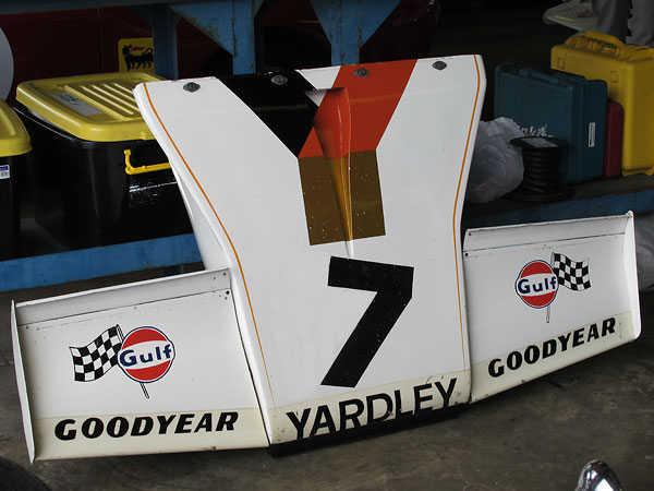 McLaren M23 nose cone.