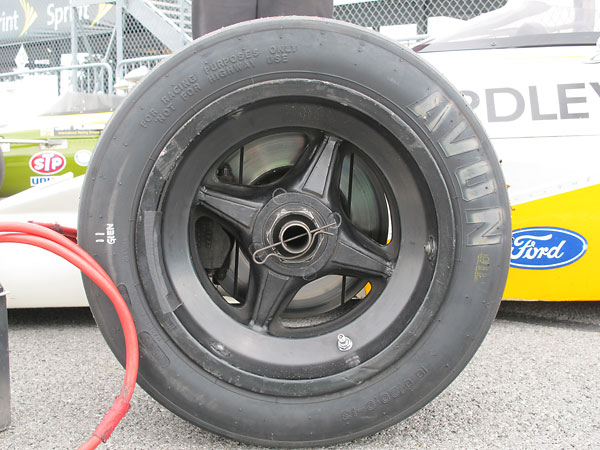 McLaren magnesium wheels.