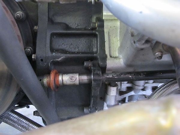 Apex universal joint on the gear shifter linkage.
