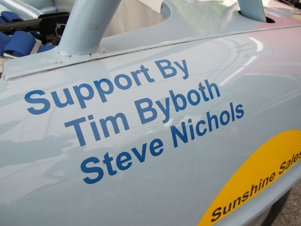 Support By: Tim Byboth and Steve Nichols