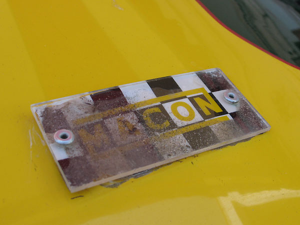 Macon Race Cars logo.