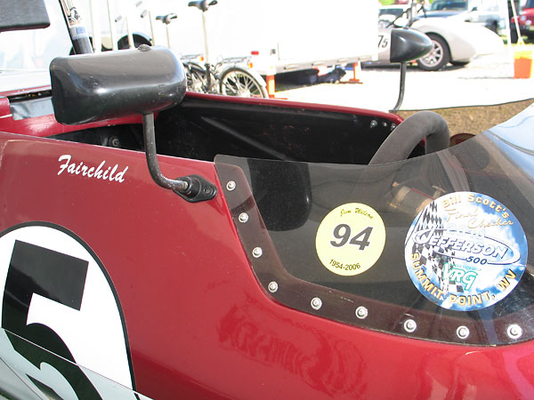SPA F1 mirrors (with black nylon housings).