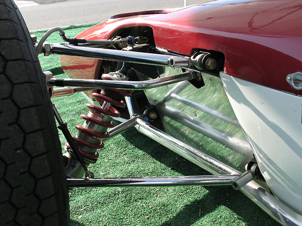Royale used Heim joints for inner mounting points on both upper and lower front control arms.