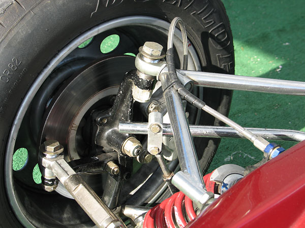 Triumph (Alford & Alder) forged front upright.