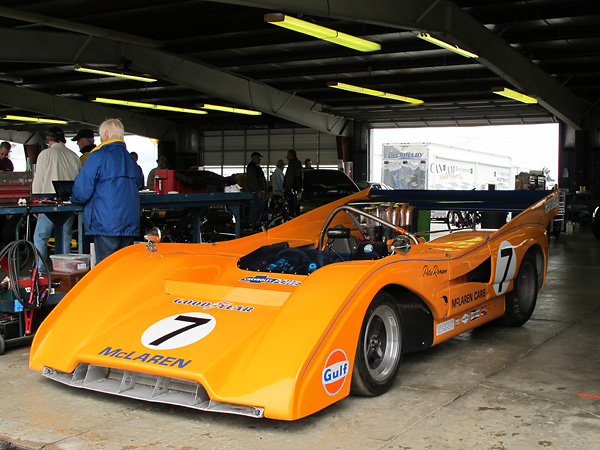 Scott's M8F is qualified to vintage race in Sportscar Vintage Racing Association's 7ASR class.