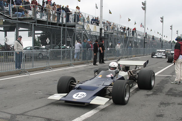 Seb Coppola's Lola T192 Formula 5000 Racecar, Number 12