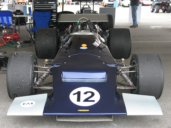 Lola T192 front suspension.