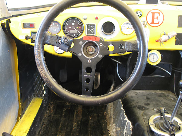Momo Prototipo steering wheel.