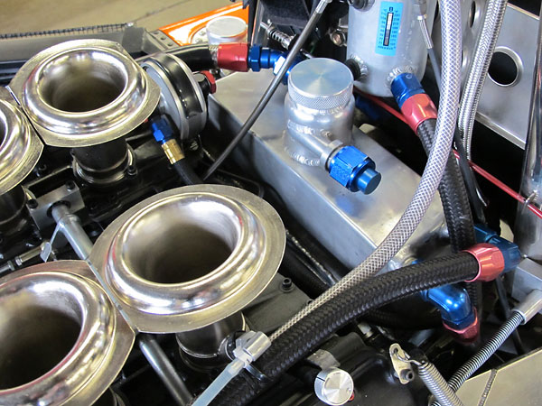 The is the original March engine oil reservoir with built-in swirl pot.