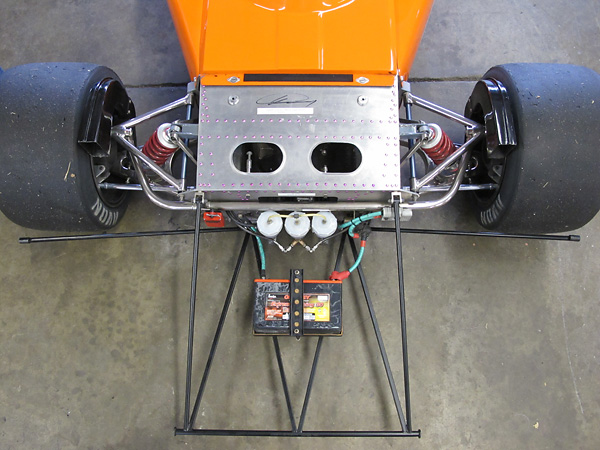 March 741 front suspension uses March Formula Two uprights.