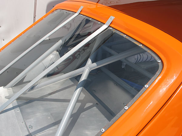 Replacing the rear hatch glass with polyurethane is a big weight reduction.