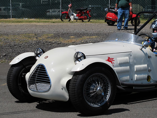 Grille styling may have been influenced by Allard. (No one denies that.)