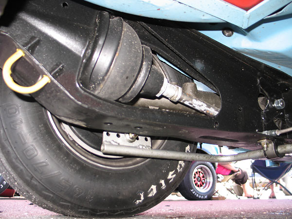 Fortech Racing tubular, adjustable (five-position) anti-sway bar.