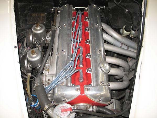 Jaguar 3442cc DOHC 6-cylinder (nominally 83mm bore by 106mm stroke).