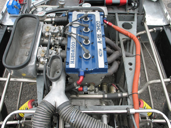 Ford-Cosworth YAC dual overhead cam 16-valve 2L four cylinder engine.