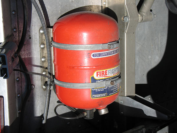SPA FireFighter fire suppression system.